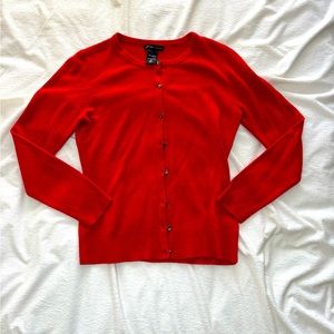 Red New York & Company cardigan
